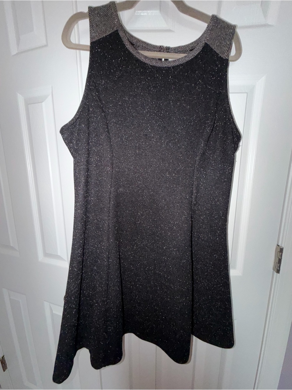 Old Navy Black Sleeveless A-Line Dress